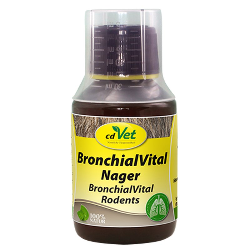 cdVet TinyHerbs BronchialVital Nager, 100 ml (174,90 € pro 1 l) von cdVet