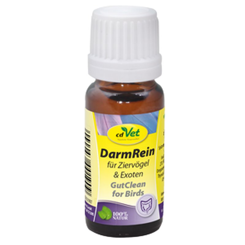 cdVet DarmRein für Ziervögel & Exoten - 10 ml (760,00 € pro 1 l) von cdVet