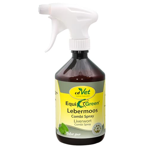 cdVet EquiGreen Lebermoos Combi Spray 500 ml von cdVet