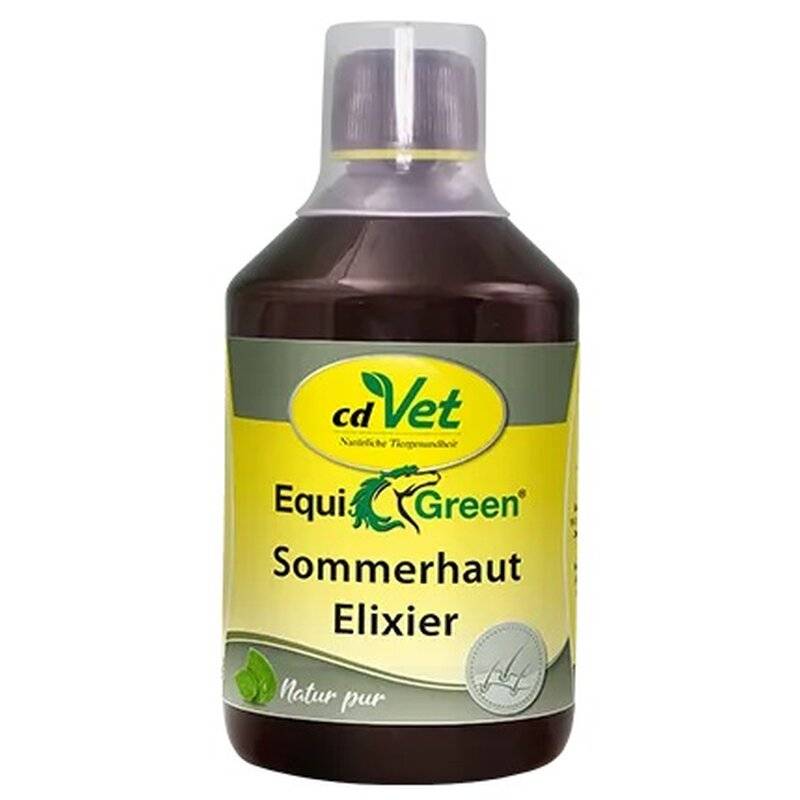 cdVet EquiGreen Sommerhaut Elixier - 250 ml (185,96 € pro 1 l) von cdVet