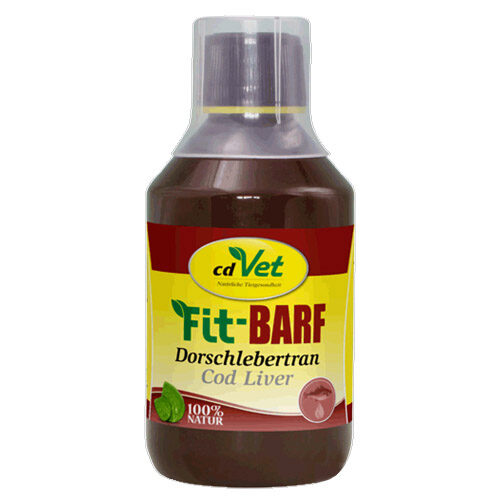 cdVet Fit-BARF Dorschlebertran - 100 ml von cdVet