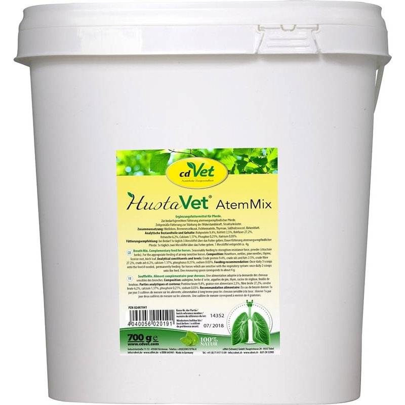 cdVet HustaVet AtemMix 700 g (44,99 € pro 1 kg) von cdVet