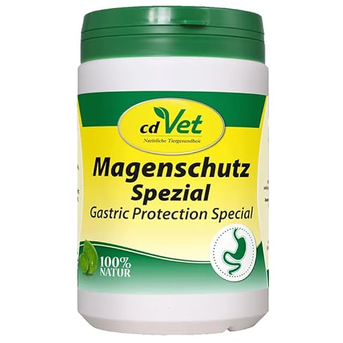 cdVet Magenschutz Spezial 400 g - Fütterungsbedingte Unterstützung zur Regeneration des Magen-Darm-Traktes - Säurepuffer, Schleimhautschutz und Toxinbindung für Hunde und Katzen von cdVet