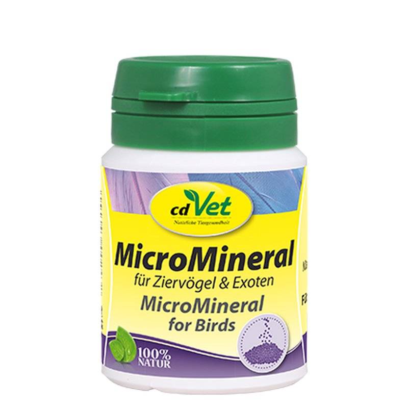 cdVet MicroMineral für Ziervögel & Exoten 25 g (278,00 € pro 1 kg) von cdVet