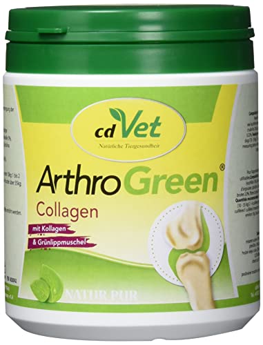 cdVet ArthroGreen Collagen 300g | Natürlich gesunde Gelenke für Tiere mit Collagen (1er Pack) von cdVet