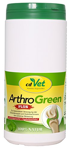 cdVet ArthroGreen Plus 700g - natürliche und effektive Nahrungsergänzung zur Unterstützung der Gelenke für Hund und für Katze durch Vitamine und Mineralien von cdVet