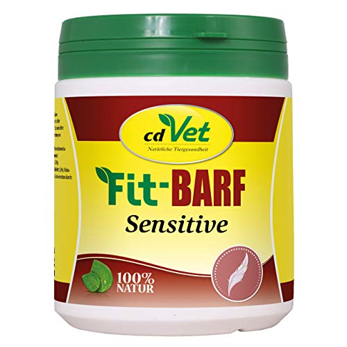 cdVet Naturprodukte Fit-BARF Sensitive 20 kg - Hund&Katze - getreidefrei - ausgeglichene Ernährung bei Rohfütterung - Bauchspeicheldrüsen-, Nieren-, Leber-, Reduktionsdiäten - Vitamine - BARFEN - von cdVet