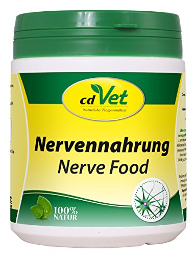 cdVet Nervennahrung 450g - Nahrungsergänzung zur Entspannung für Hunde, Katzen und andere Haustiere von cdVet