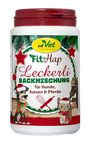 cdVet Naturprodukte Weihnachts-Backmischung Leckerli 180g von cdVet