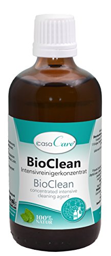 cdVet Naturprodukte casaCare BioClean Intensivreinigerkonzentrat 100 ml - Reinigungsmittel - Verschmutzung - Reinigung - gründlich + umweltfreundlich - einsetzbar bei Oberflächen + Autoreinigung - von cdVet