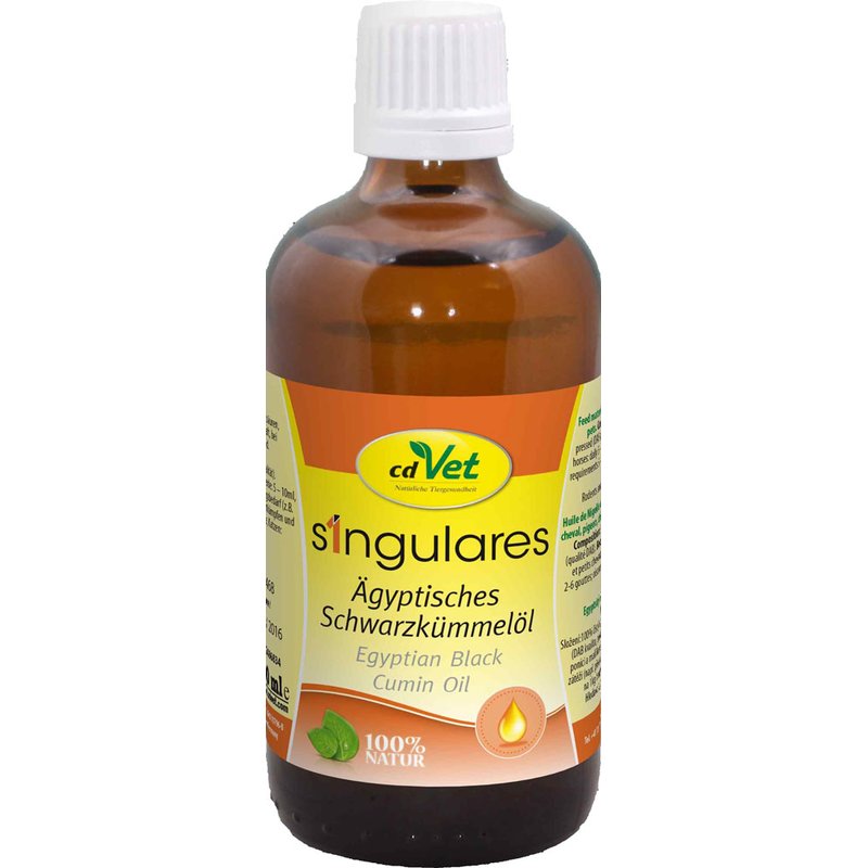 cdVet Singulares Ägyptisches Schwarzkümmelöl - 100 ml (134,90 € pro 1 l) von cdVet