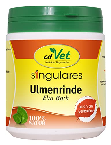 Singulares Ulmenrinde (europäisch) 200 g | für eine naturnahe Fütterung von Tieren von cdVet