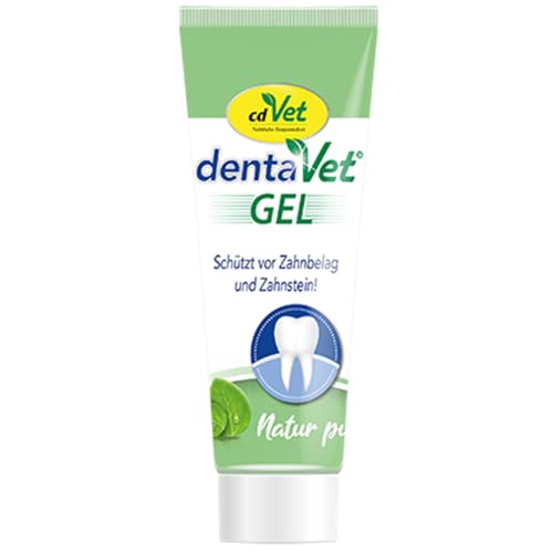 dentaVet Gel 25ml | natürliche Zahnpflege für Hunde und Katzen von cdVet