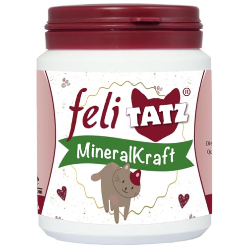 feliTATZ MineralKraft 150g | bioverfügbarer Nährstoffgeber für Katzen von cdVet