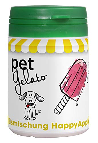 petGelato HappyApple 44g - Eismischung für Tiere von cdVet