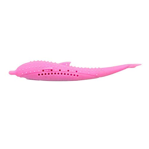 cfpqv Silikon-Haustier-Spielzeughochwertiges Silikon-Wachstum Indoorgirl Katzenminze Kugelwand (Pink, One Size) von cfpqv