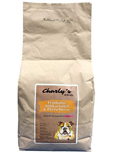 charlys delicate | mit Truthahn, Süßkartoffel & Preiselbeeren | getreidefreies Hundefutter (12) von charlys delicate