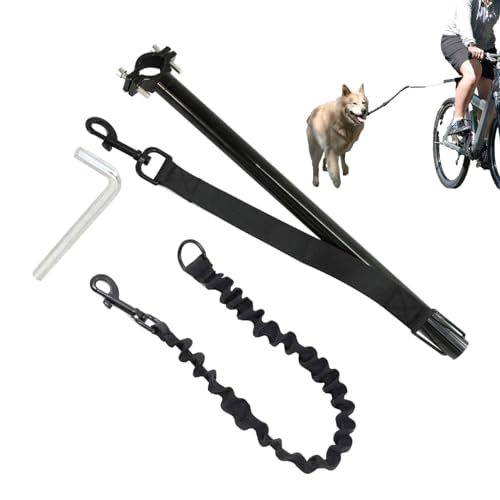 chato Hundeseil | Hundeleine – Haustier-Walking-Seil, verstellbares freihändiges Traktionsseil, Sicherheitsleine für Training, Radfahren, Training, Outdoor von chato