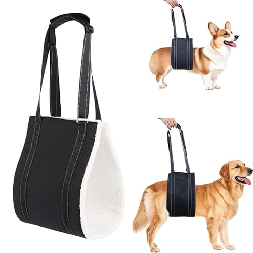 Kleine mittelgroße und große Hunde, Mobilitätshilfe, Stützschlinge für Rücken und Beine, verstellbares Hunde-Hebegeschirr zum Anheben von Haustieren vorne und hinten, für Hunde und alte K9 Kleine mittelgroße und große Hunde, Mobilitätshilfe, Stützschlinge für Rücken und Beine, verstellbares Hunde-Hebegeschirr zum Anheben von Haustieren vorne und hinten, für Hunde und alte K9 von chichenshangwu