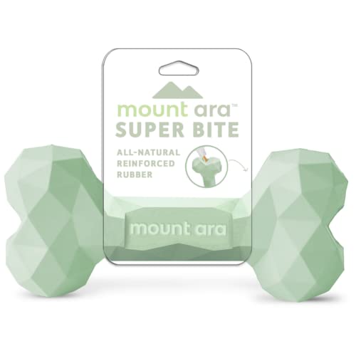 chill by mount ara Super BITE BPA-freies Gummi befüllbares Hunde-Kauspielzeug, Hundespielzeug für aggressive Kauer, Hunde-Erdnussbutter-Spielzeug von chill by mount ara