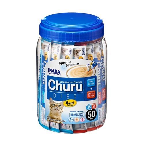 CHURU Hähnchen- und Thunfischdiät mit 50 Beuteln à 14 g von churu