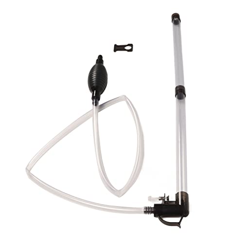 Aquarium Wasserwechsler, Aquarium Sauger Kiesreiniger für Aquarium Wasserwechsel und Reinigung, geräuschfreier Aquarium-Siphon für manuellen Betrieb und automatischen Wasserfluss von ciciglow