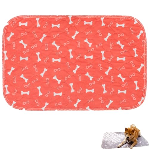 cookx Puppy Pad Reusable Pee Pad,Puppy Pad Reusable,Puppy Training Pads,Puppypad Reusable Pee Pad,Puppy Pads with Super Absorbent (30 * 30,Pink) von cookx