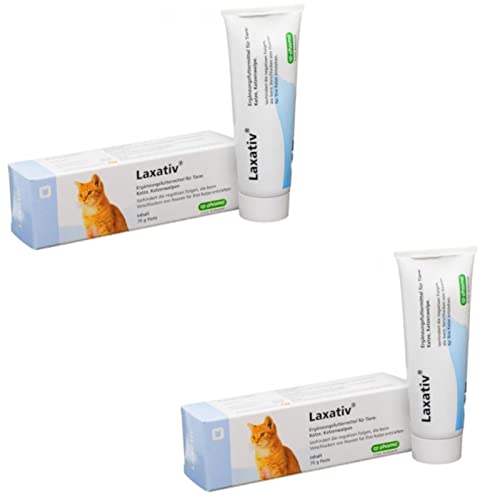 cp-pharma Laxativ für Katzen bei Haarballenbildung - Doppelpack - 2 x 70g von cp-pharma