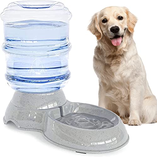 cucurbita Wassernapfspender für Hunde, 11 l, für große Hunde und Katzen, automatischer Futterspender für große Hunde und Katzen, 3 Gallonen, großer Hunde-Trinkbrunnen von cucurbita