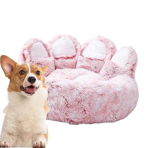 cypreason Beruhigendes Hundebett | Flauschiges Kuschelbett mit herausnehmbarem Innenpolster - Tierbetten für Tierhandlung, Wohnzimmer, Schlafzimmer und Zuhause von cypreason