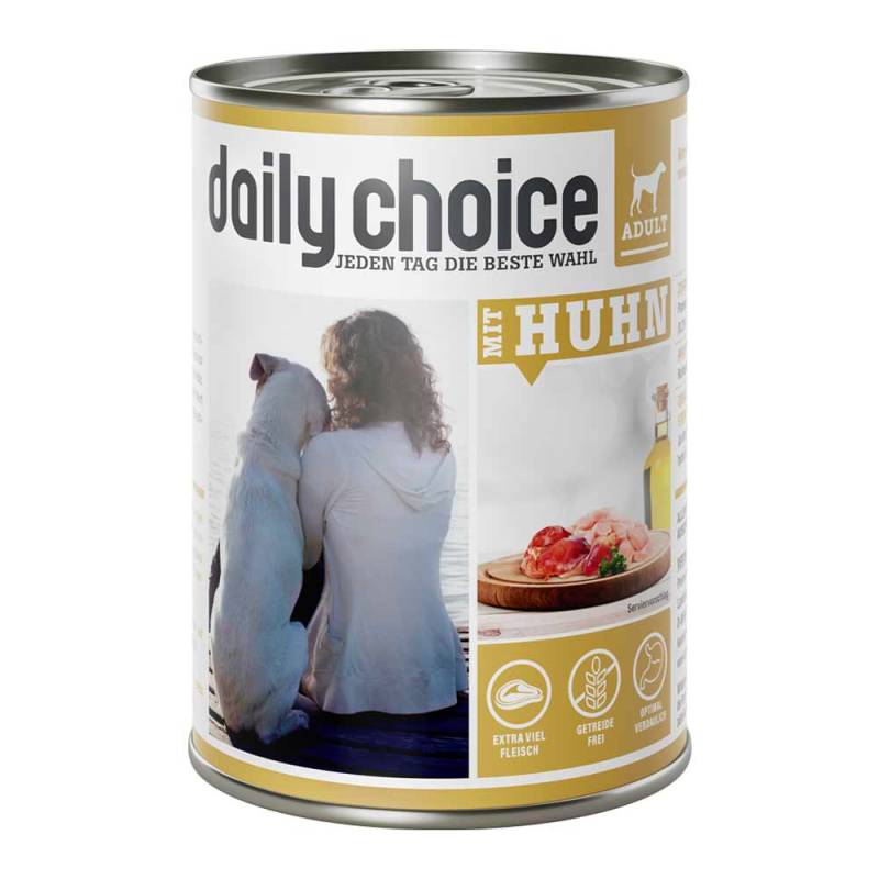 daily choice | mit Huhn | 12 x 400 g von daily choice