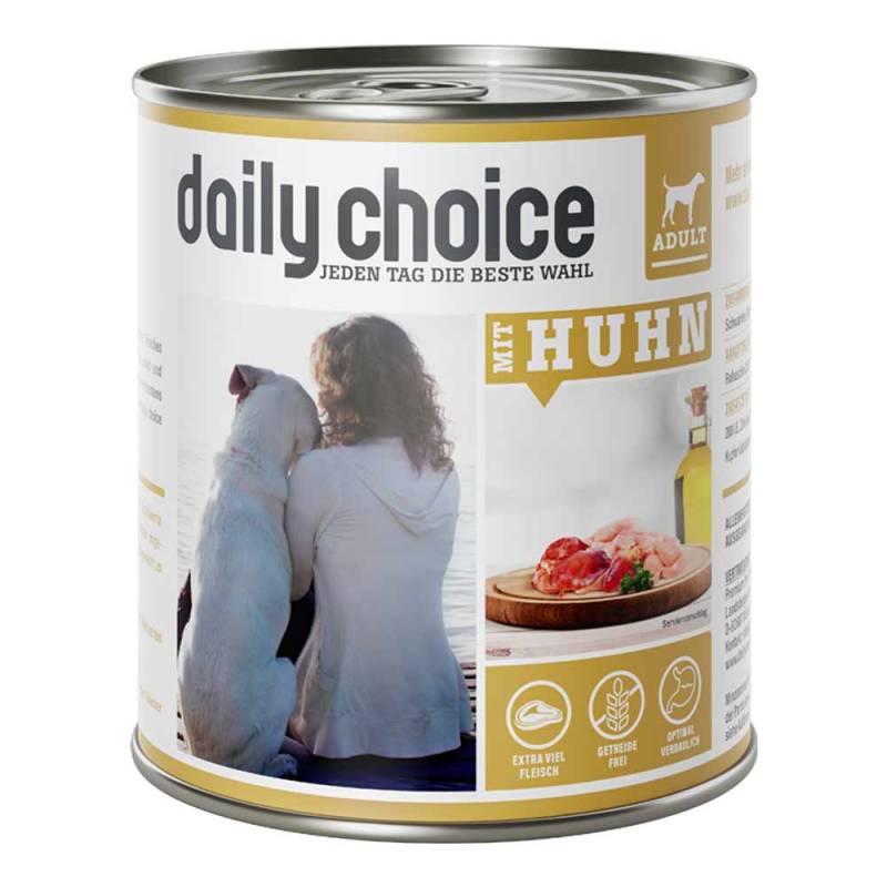 daily choice | mit Huhn | 12 x 800 g von daily choice