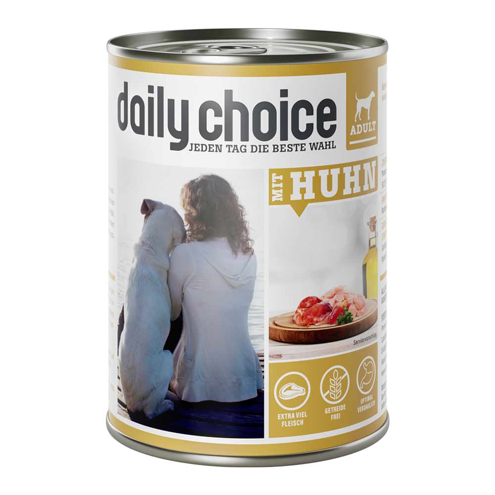 daily choice | mit Huhn | 24 x 400 g von daily choice