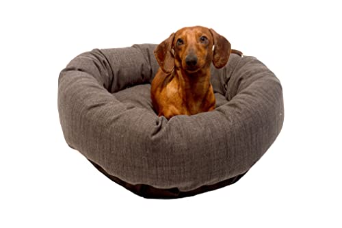 Danish Design Allsorts AB Hundebett, herausnehmbares Kissen, Gr. L, Anthrazit von danish design pet products limited