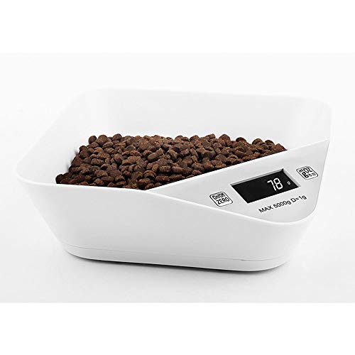 Waschreisschüssel Smart Weighing Pet Bowl Cat Bowl Dog Food Bowl Supplies Portable von degdfdvfdfzvsdzs