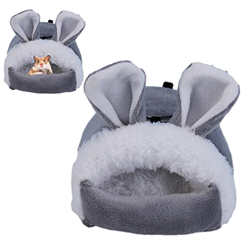 Hamster Winter Warm Bed | Niedliche Hamsterunterstände und Häuser - Kleintiernest für Minimäuse, Zuckersegelflugzeuge, Chinchillas, Zwerghamster Delr von delr