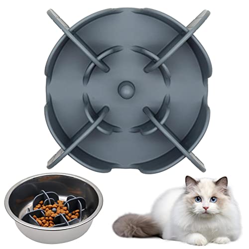 Hundepuzzle-Futter,Silikon Slow Futternapf für Hunde - Pet Slower Food Futterschalen, Hundeschüsseln, Erstickungsverhinderndes Gesundes Design Hundefutter Schalen Delr von delr