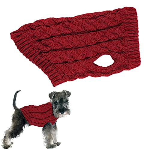 delr Pullover für Hunde | Rollkragenpullover für kleine Hunde | Wintermantel für Hunde, Kleidung für Haustiere, Rollkragenjacke für Hunde, Outfits, Welpen, Trainingsanzug von delr