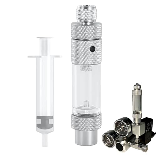 demaxiyad CO2-Regler Blasenzähler, CO2-Blasenzähler mit Einzelkopf, CO2-Diffusor für Aquariumpflanzen, Aquarien, bepflanztes Aquarium demaxiyad CO2-Regler Blasenzähler, CO2-Blasenzähler mit Einzelkopf, CO2-Diffusor für Aquariumpflanzen, Aquarien, bepflanztes Aquarium von demaxiyad