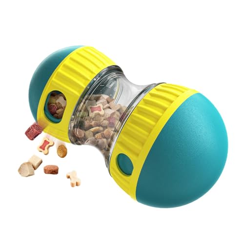 demaxiyad Hunde-Leckerli-Ball, Hunde-Leckerli-Spender | Interaktives Puzzle-Leckerli-Ball zur mentalen Stimulation,Langlebiges Hundefutterspielzeug, stimulierendes Futterausgabe-Hundespielzeug für von demaxiyad