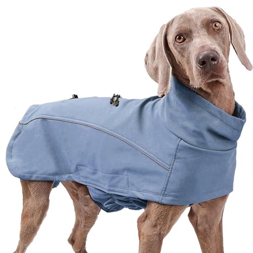 demaxiyad Hunde-Winterjacke,Hunde-Wintermantel - Hundemäntel für kaltes Wetter | Bequeme, verstellbare Hundekleidung, stilvolles, reflektierendes Haustierzubehör für den Hund, der im Winter im Freien von demaxiyad