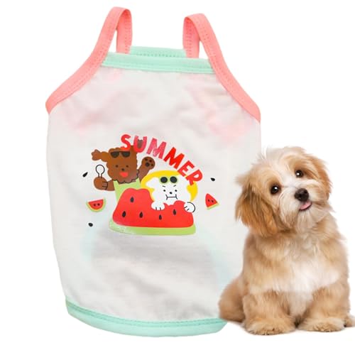 demaxiyad Hundekleid – Baumwolle, Haustierkleidung, Frühlings-Hunde-Outfits, weich und atmungsaktiv, niedliches Hundekleid, Hundekleidung, Frühling und Sommer, dünner Rock für Hunde, Katzen, Welpen demaxiyad Hundekleid – Baumwolle, Haustierkleidung, Frühlings-Hunde-Outfits, weich und atmungsaktiv, niedliches Hundekleid, Hundekleidung, Frühling und Sommer, dünner Rock für Hunde, Katzen, Welpen von demaxiyad
