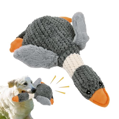 demaxiyad The Mellow Dog, New The Mellow Dog Calming Duck, Dog Calming Duck Toy, Beruhigendes Hundekissen Hunde-Kuscheltiere, Kauspielzeug, Quietschendes Hundespielzeug von demaxiyad