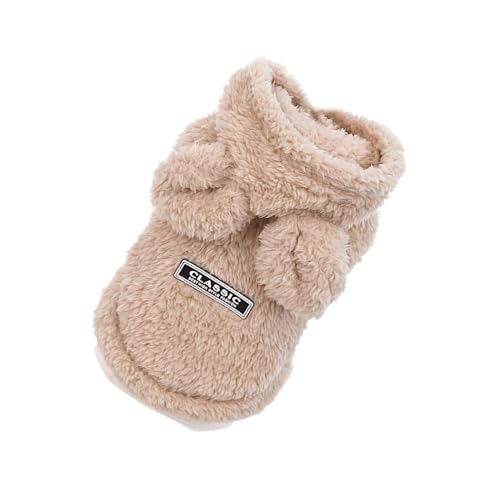 demaxiyad Warmes Hunde-Sweatshirt, Winterkleidung für Katzen, niedlicher Hasenohren-Kapuzenpullover, Katzen-Wintermantel, kaltes Wetter für Haustiere demaxiyad Warmes Hunde-Sweatshirt, Winterkleidung für Katzen, niedlicher Hasenohren-Kapuzenpullover, Katzen-Wintermantel, kaltes Wetter für Haustiere von demaxiyad