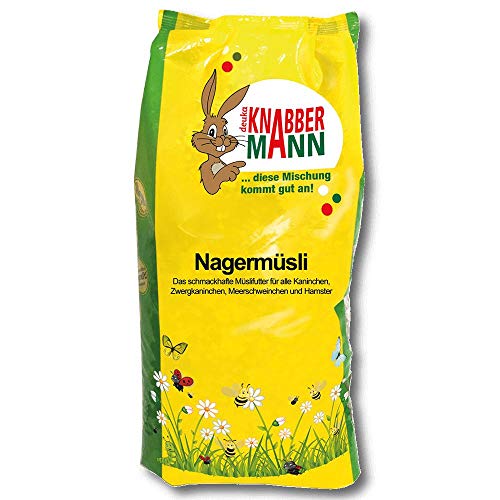 Deuka Knabbermann Nagermüsli 5 kg Nagerfutter Kaninchenfutter Meerschweinschen von deuka