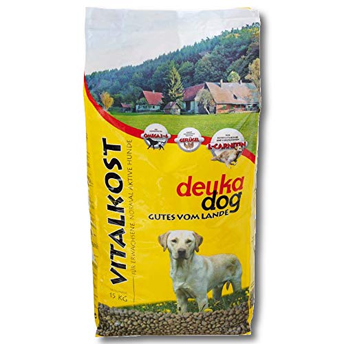 DEUKA Vitalkost Boulder Hundefutter, 15 kg, für Erwachsene und Hunde von deuka