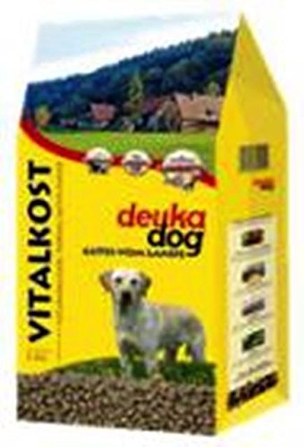 Deuka Vitalkost Hundefutter Brocken 15Kg für ausgewachsene Hunde von deuka