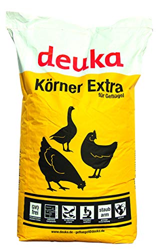 Deuka Körnerfutter Extra 25 kg Hühnerfutter Geflügelfutter Wachtelfutter von deuka