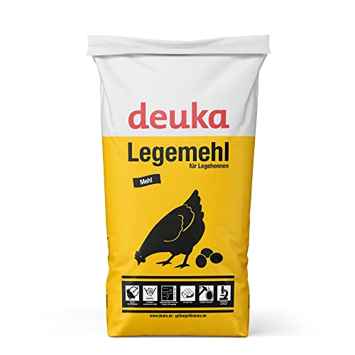 deuka Legemehl | Mehl 5 kg | Nährstoffreich | Kombifutter zur Legehennenfütterung | Legehennenfutter | Ergänzungsfuttermittel für Legehennen von deuka