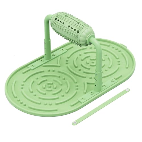 dewdat Interactive Treat Aspensing Hundespielzeug - Scroll Welpen -Feeder -Spielzeug - Silikonmatte Langsame Katzenhund -Feeder Schüssel Hunde Haustier Spielzeug Feeder Spender Spielzeug Für Katzen von dewdat